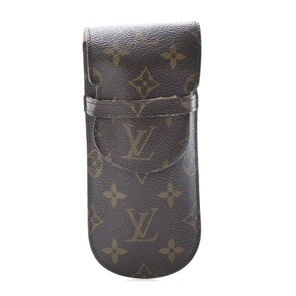 Louis Vuitton Monogram Glasses Sunglasses Case w Flap 1 of 13