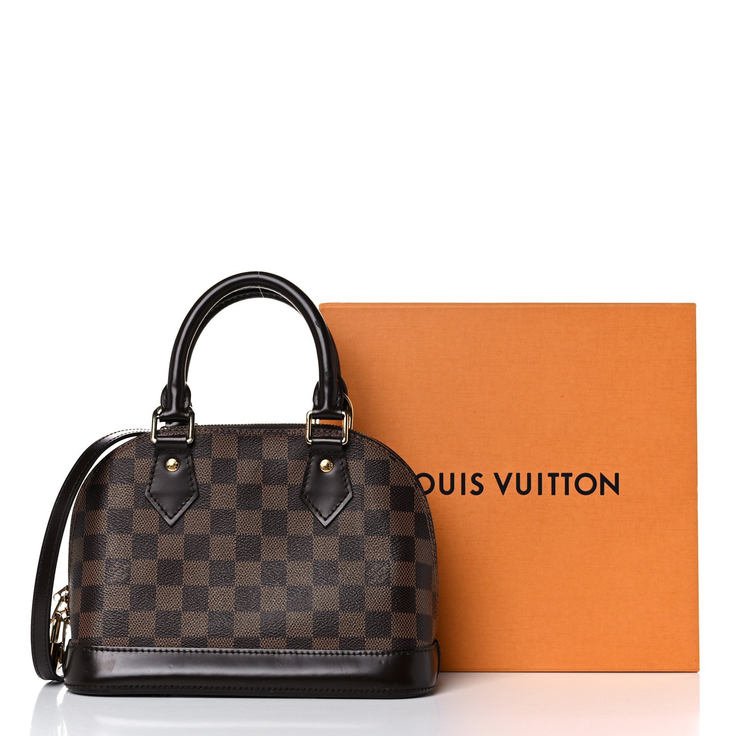 Louis Vuitton Damier Ebene Alma BB 23 of 23
