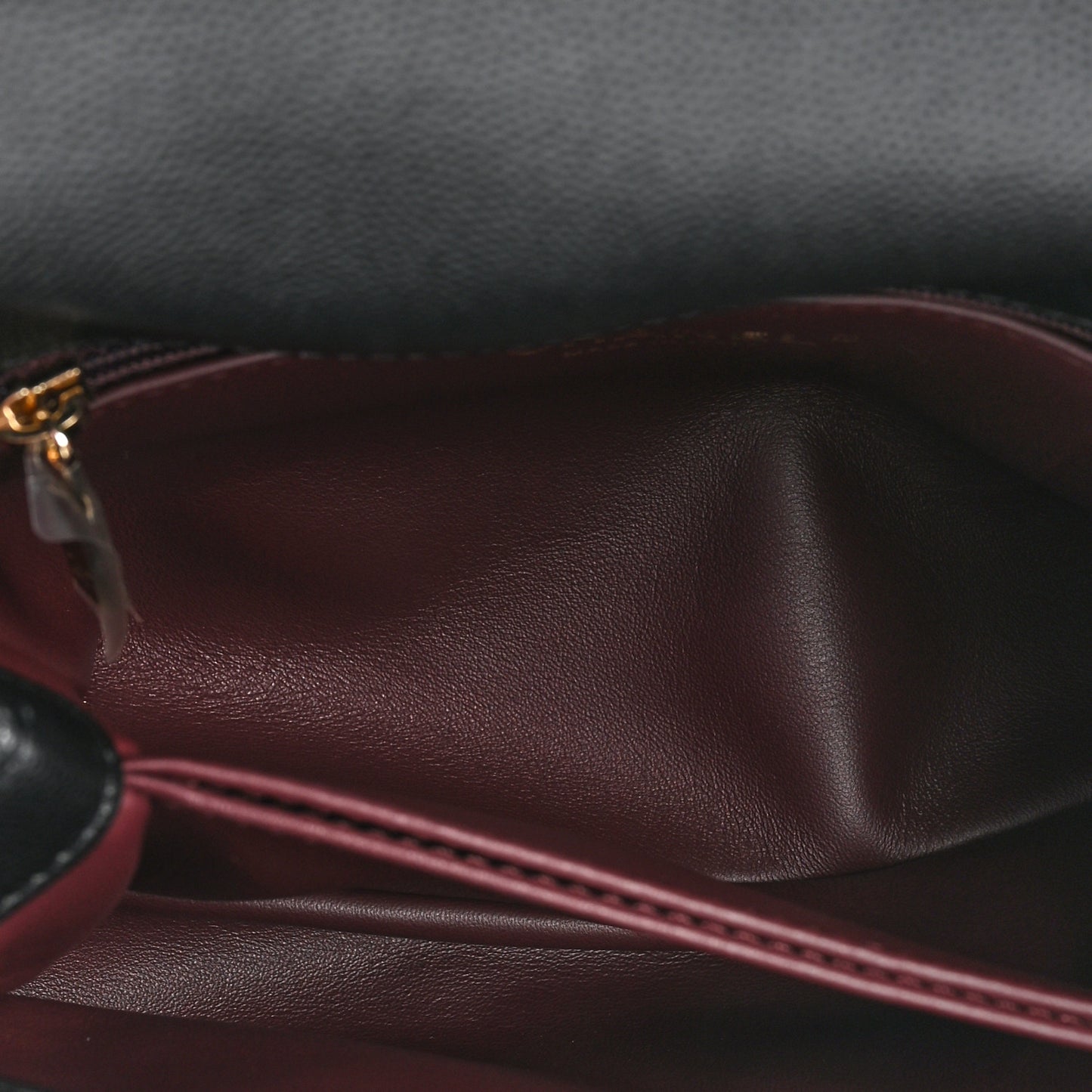 Caviar Quilted Mini Coco Handle Flap Black