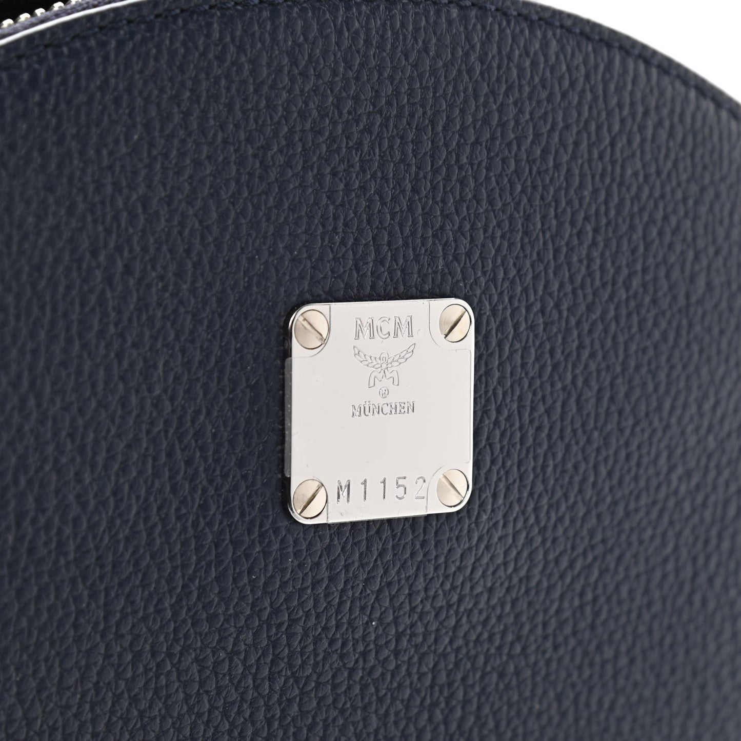 Calfskin Visetos Floral Leopard Klassik Small Stark Backpack Blue Black