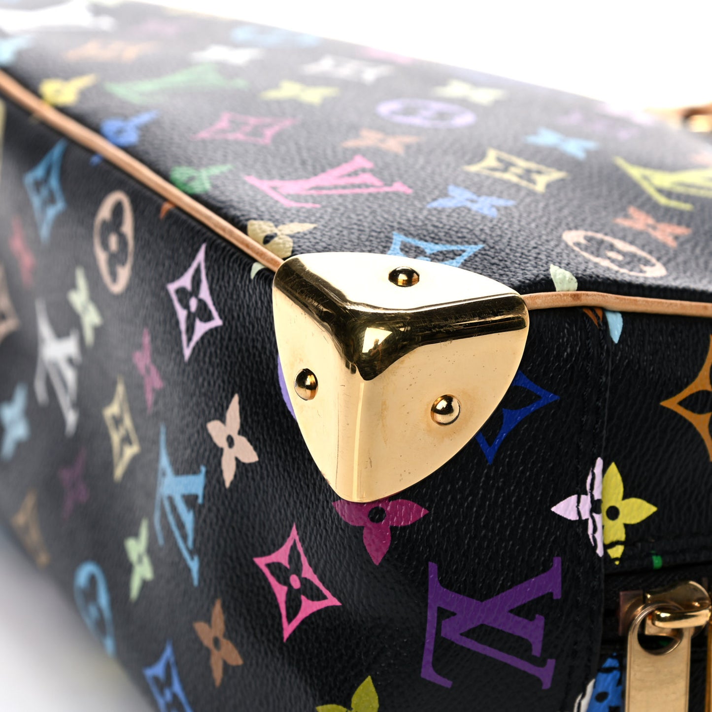 Monogram Multicolor Trouville Black