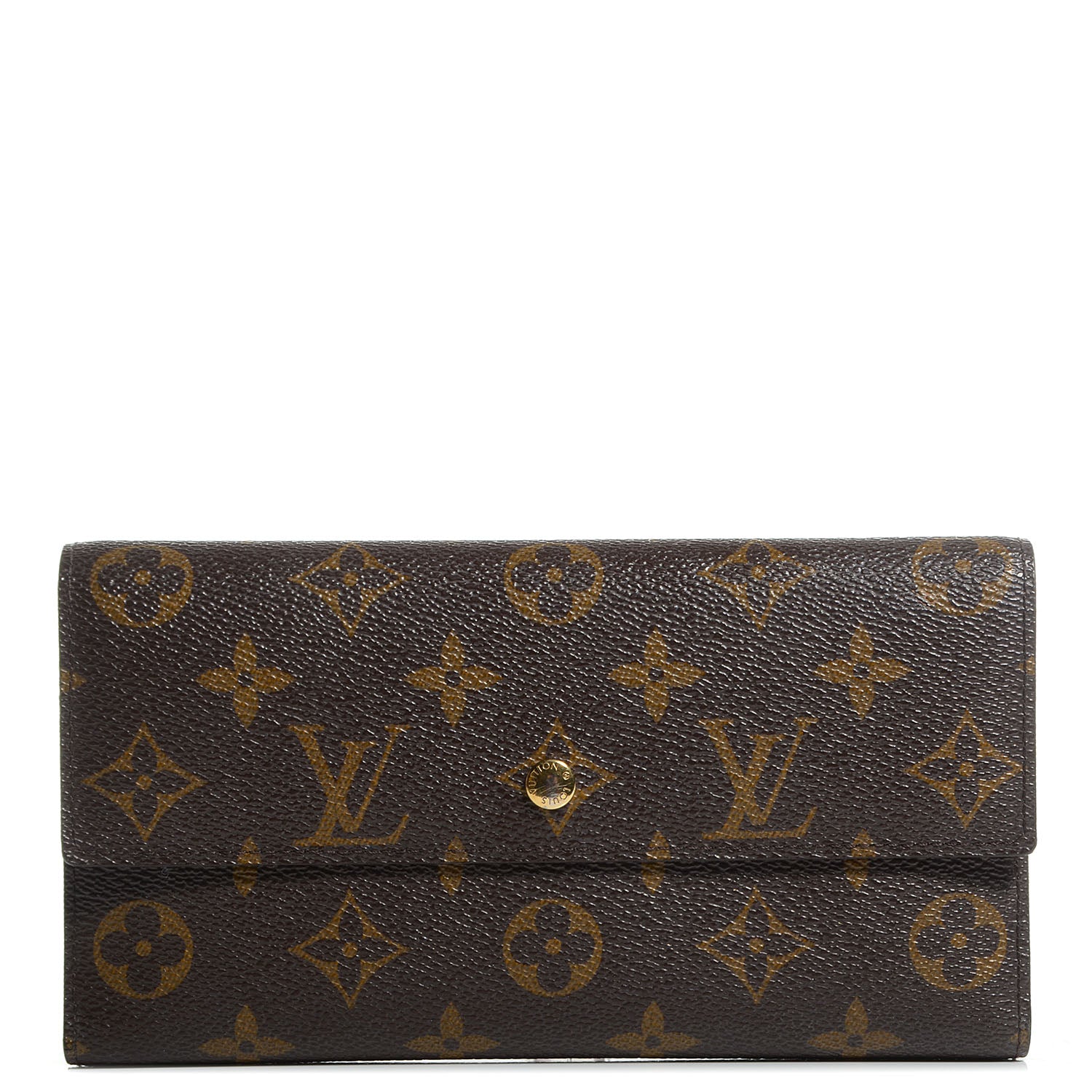 Louis Vuitton Monogram Porte Tresor International Wallet 1 of 7