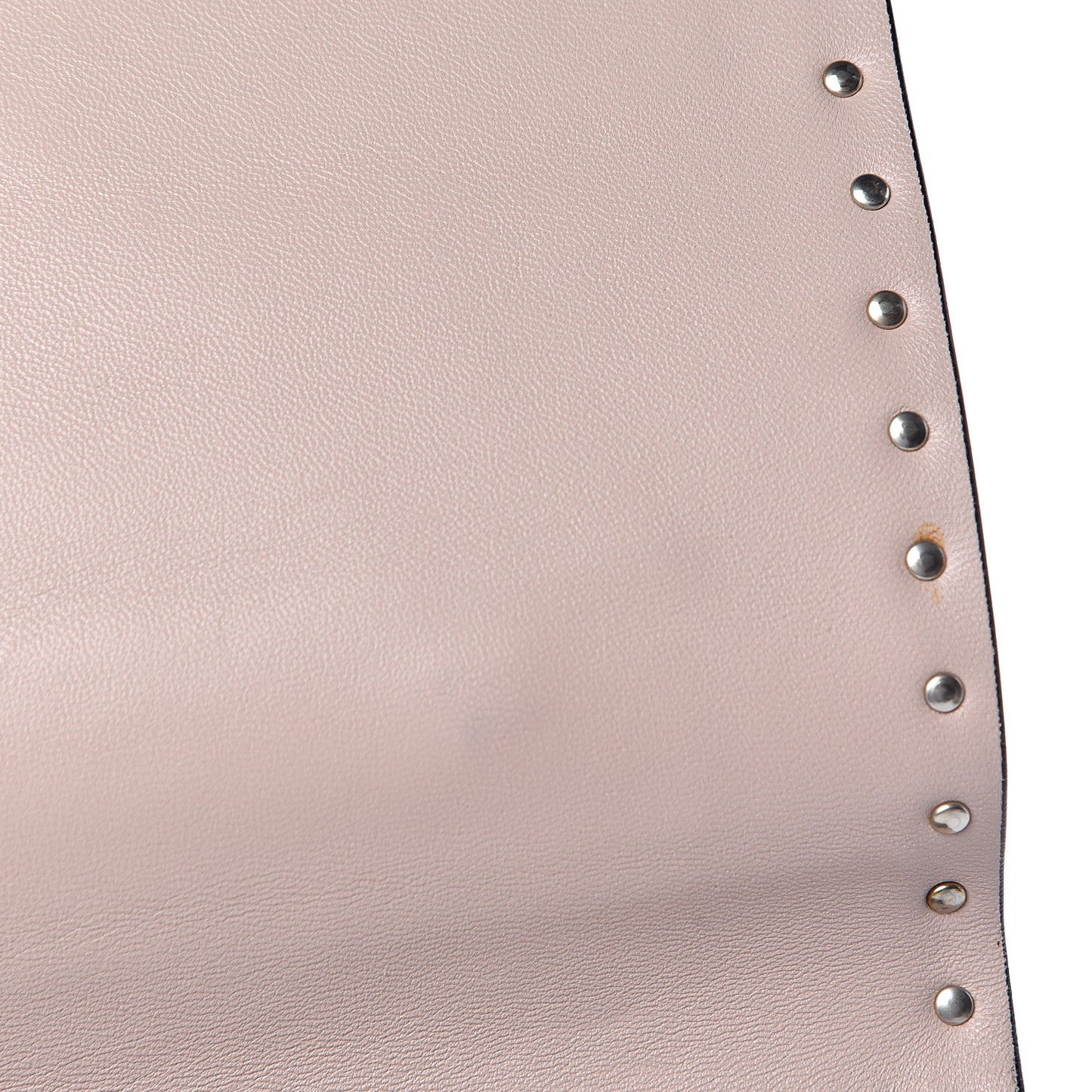 Nappa Rockstud Wristlet Clutch Black