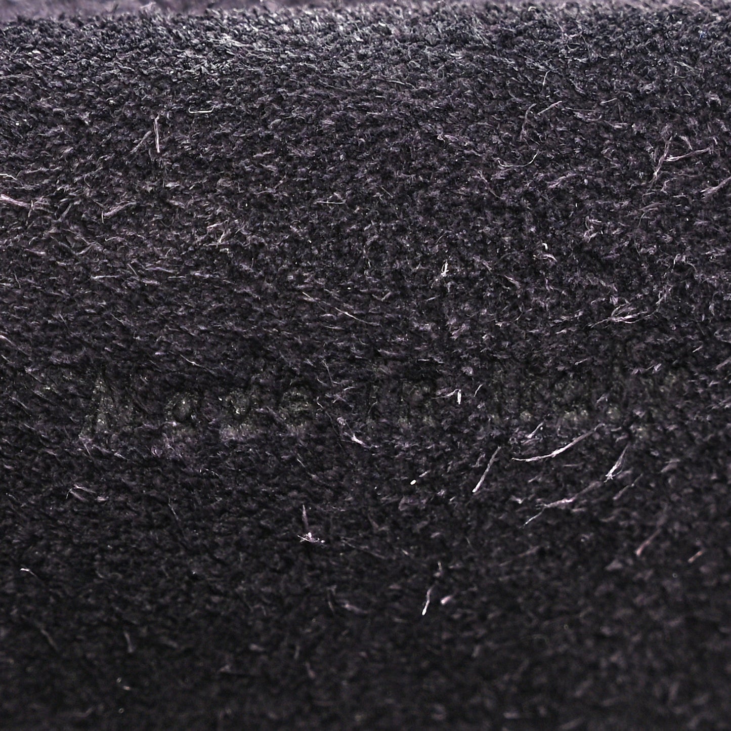 Grained Calfskin Micro Belt Bag Black