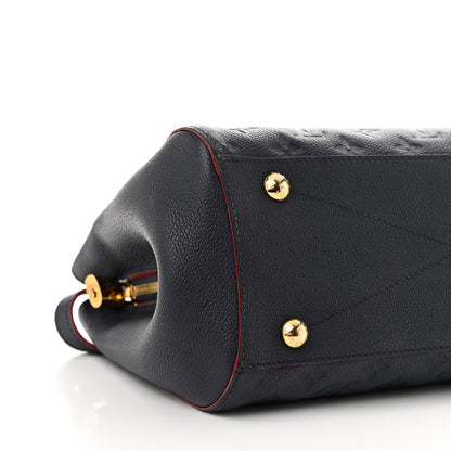 Louis Vuitton Empreinte Montaigne MM Marine Rouge 9 of 12