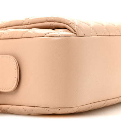 Chanel Lambskin Quilted Large Camera Case Beige Clair 9 of 12