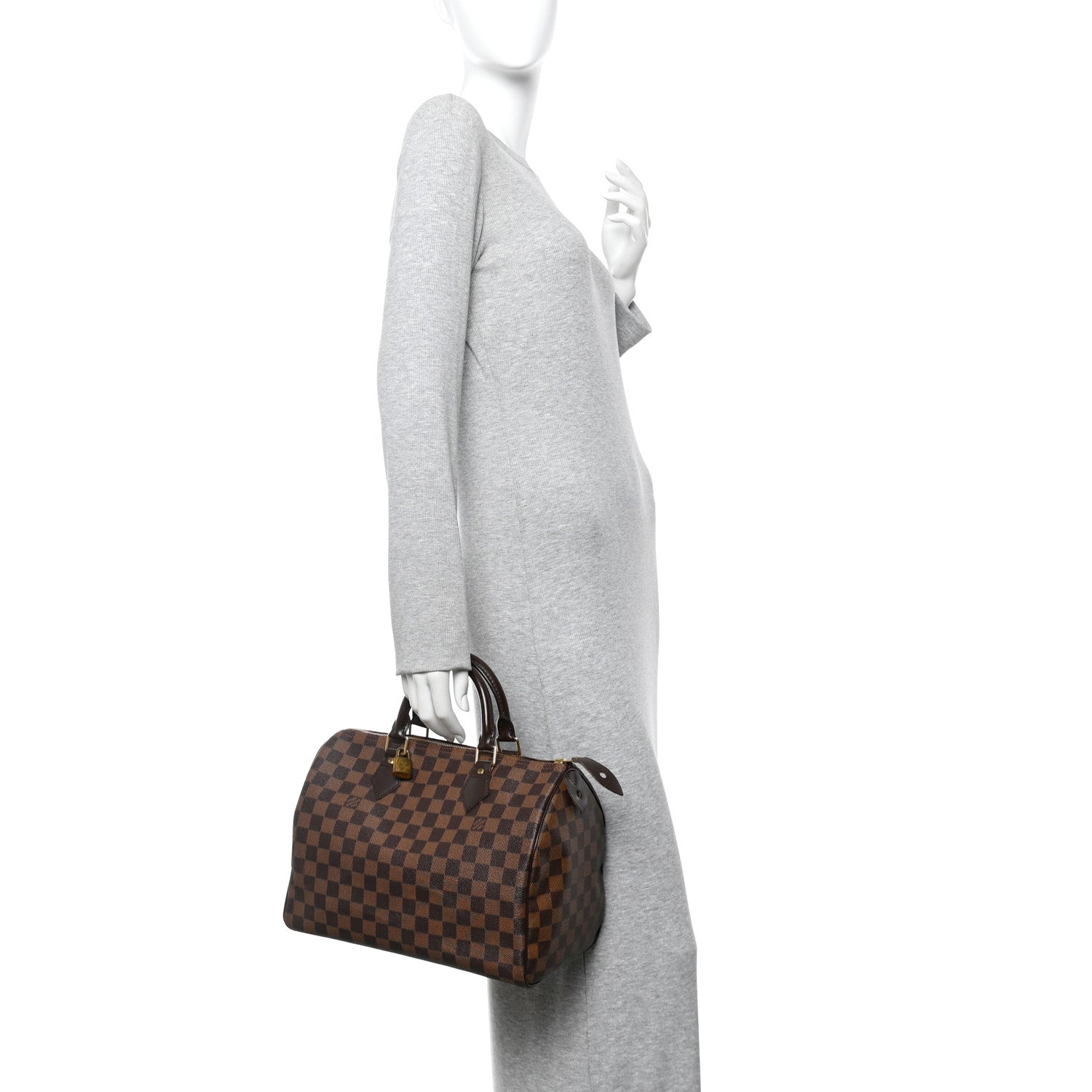 Louis Vuitton Damier Ebene Speedy 30 3 of 19