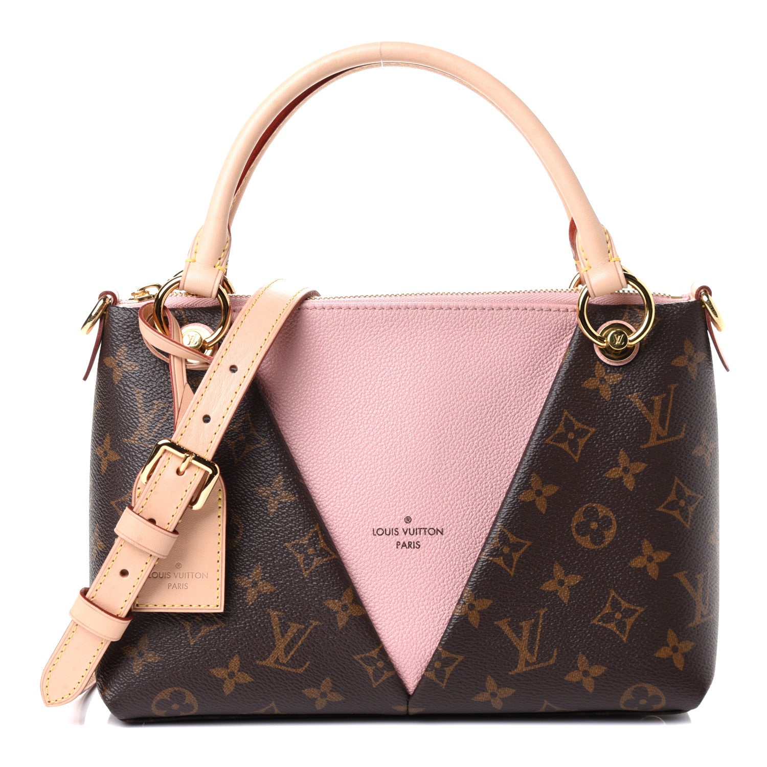 Louis Vuitton Monogram V Tote BB Rose Poudre 2 of 8