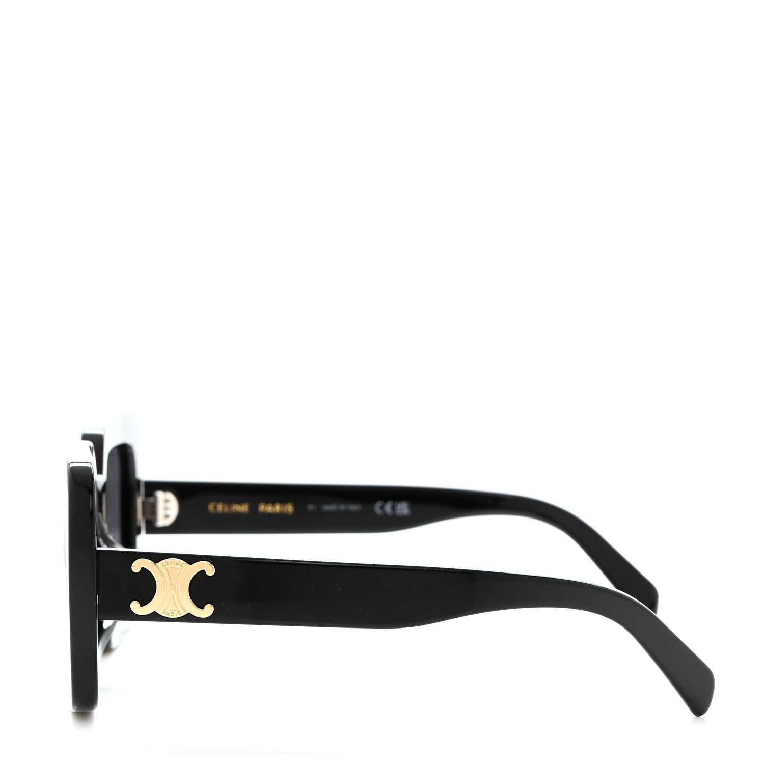 Celine Acetate Triomphe 01 Sunglasses CL 40304U Black 3 of 8