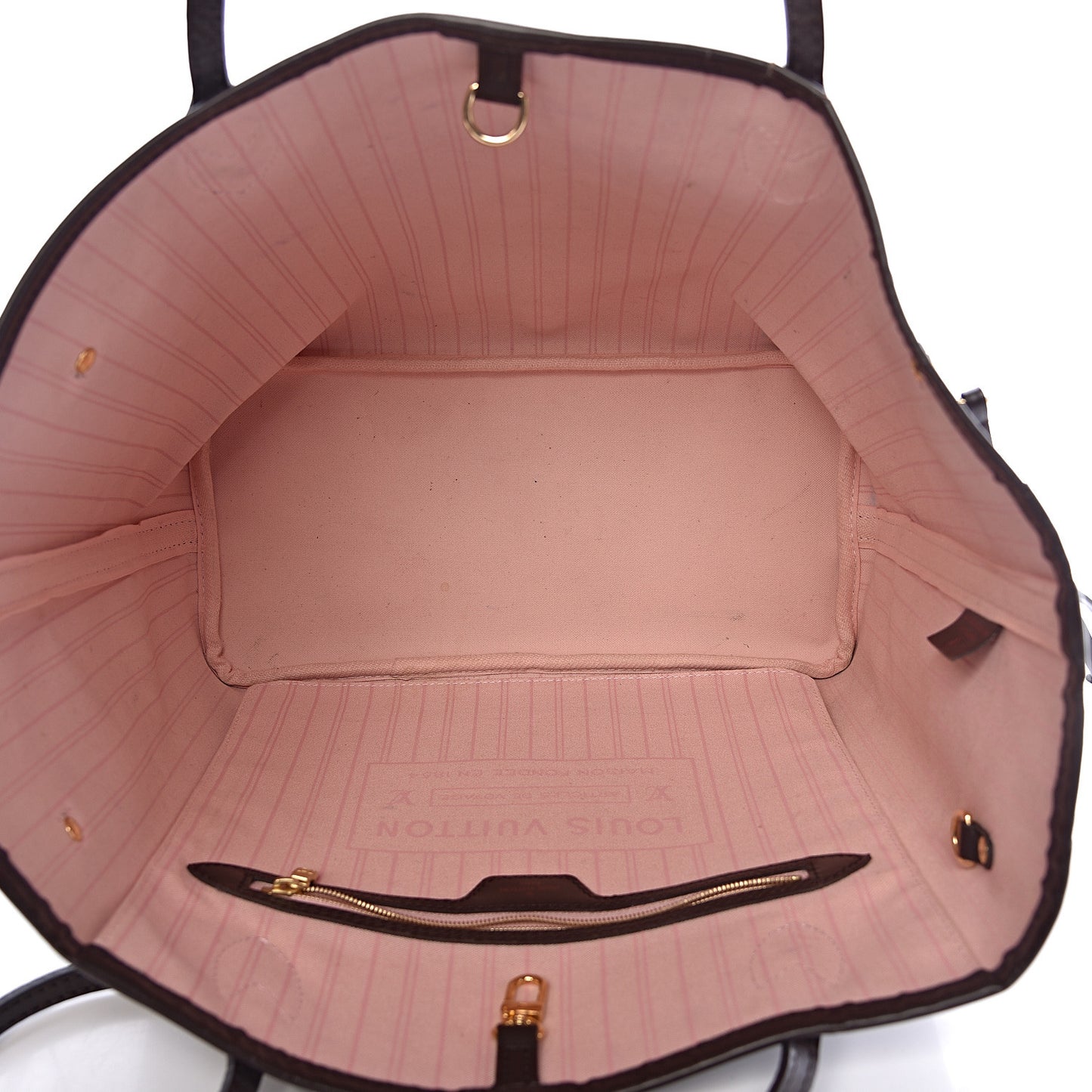 Damier Ebene Neo Neverfull MM Rose Ballerine