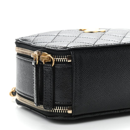 Chanel Caviar Quilted Mini Pick Me Up Vanity Case Black 9 of 11