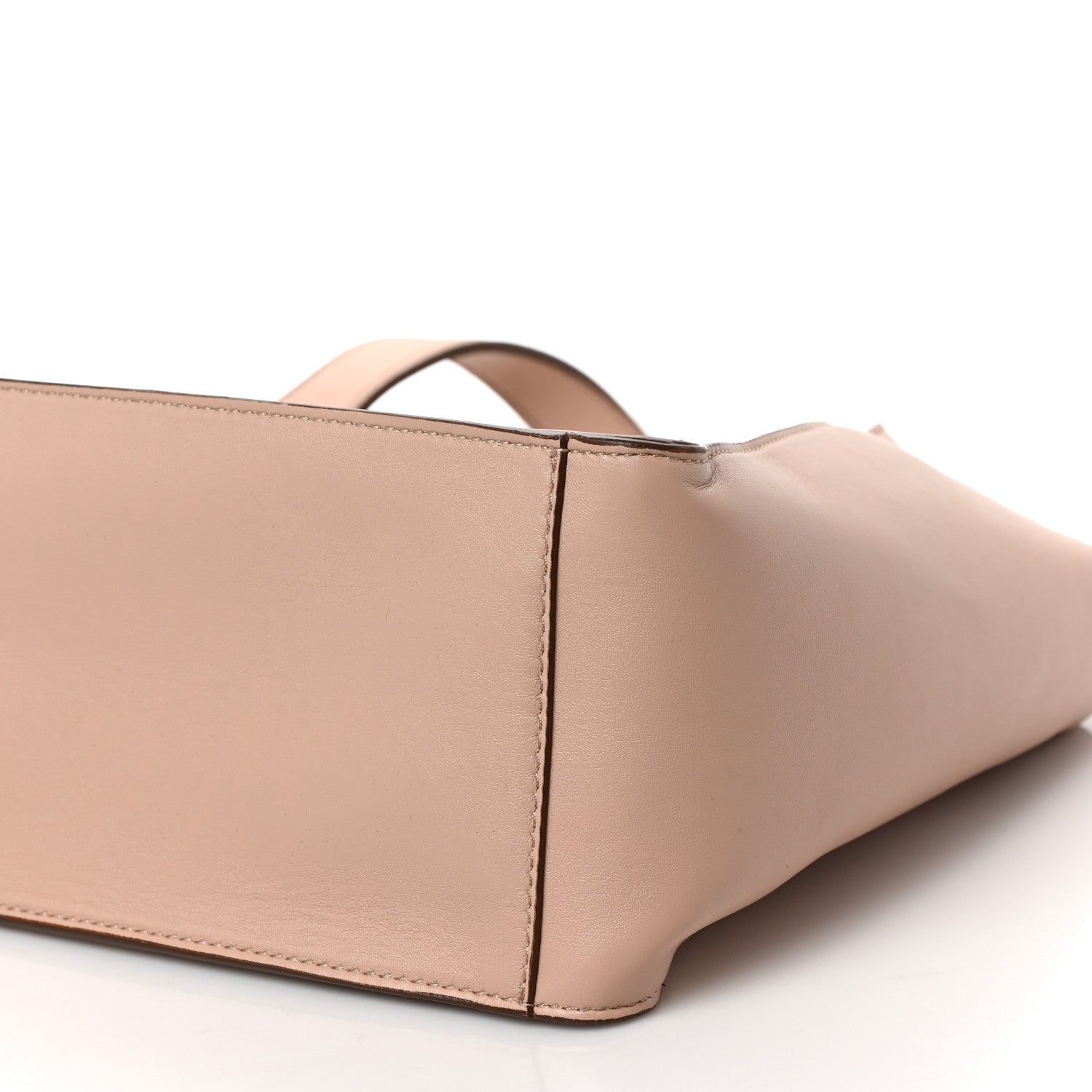 Stella McCartney Eco Alter Nappa East West Perforated Tote Beige 9 of 9