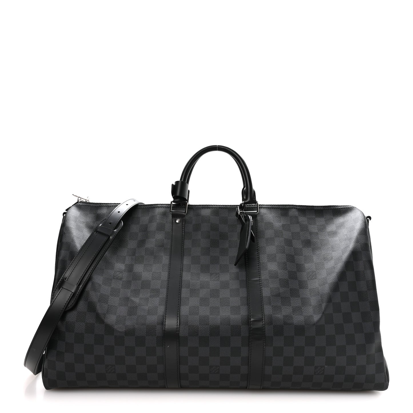 Damier Graphite Keepall Bandouliere 55