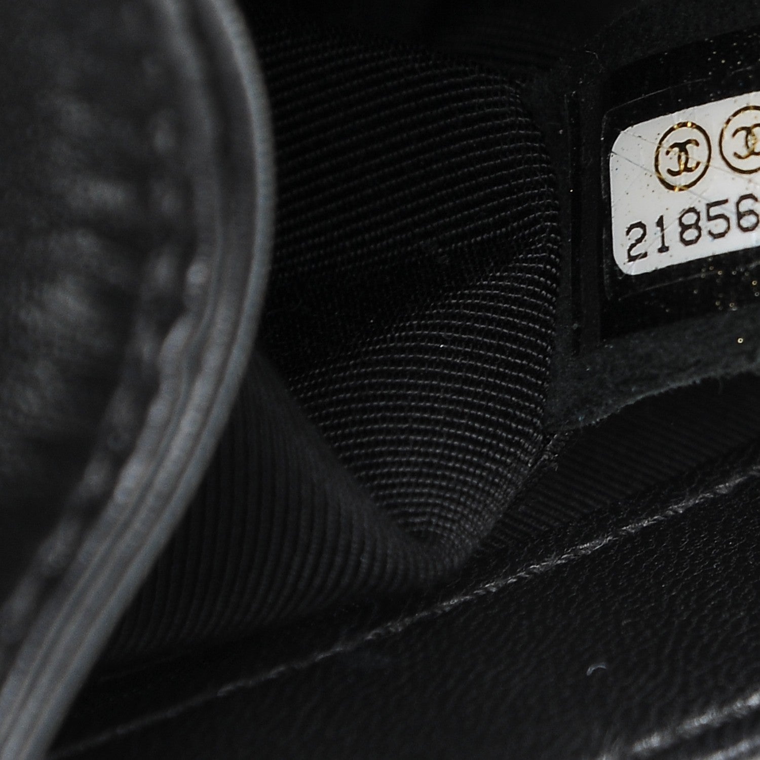Chanel Calfskin Pleated Medium Boy Flap Black 7 of 8