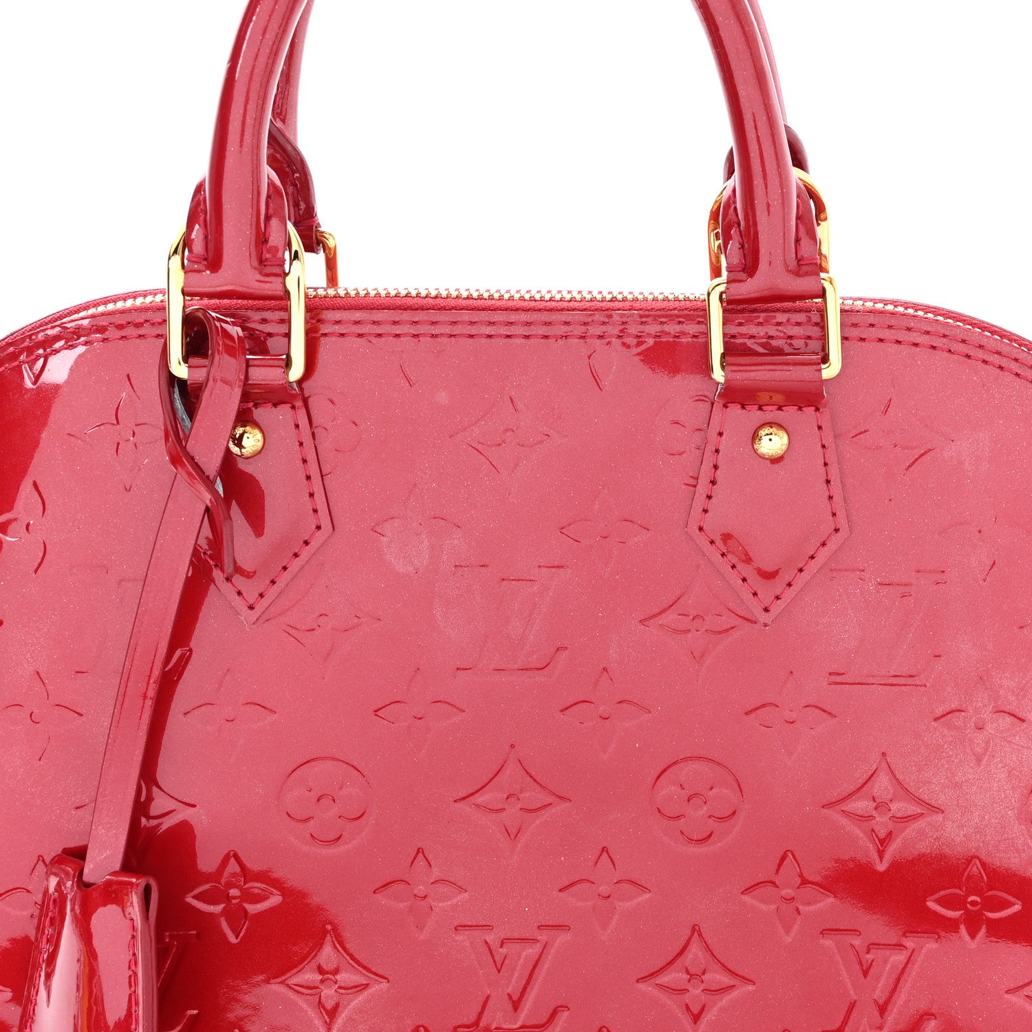 Louis Vuitton Vernis Alma PM Cherry 7 of 10