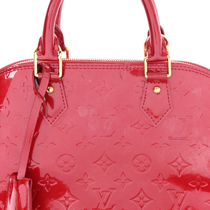 Louis Vuitton Vernis Alma PM Cherry 7 of 10