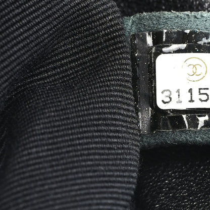 Chanel Tweed Quilted Medium Chanel 19 Flap Black Black 7 of 11