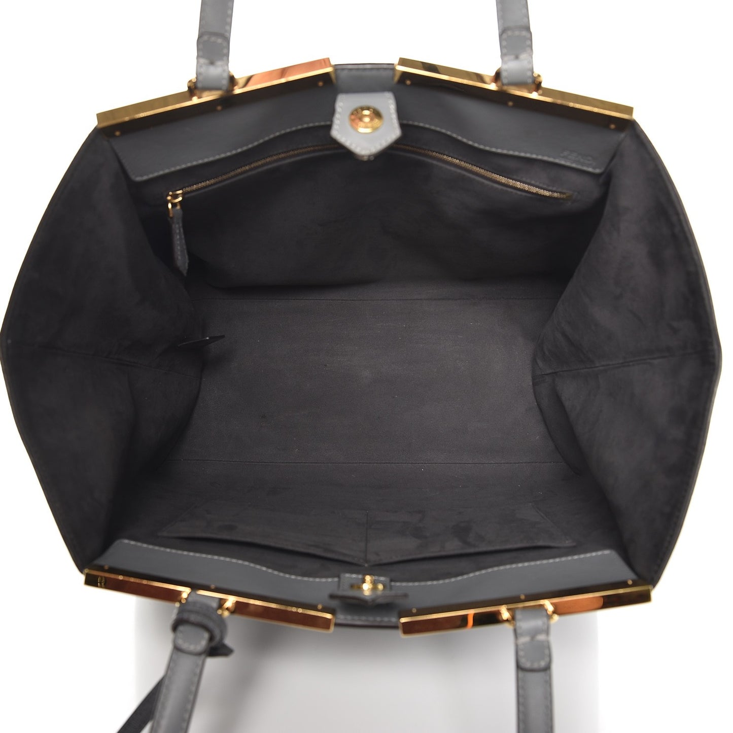 Vitello Elite Large 3Jours Tote Grigio