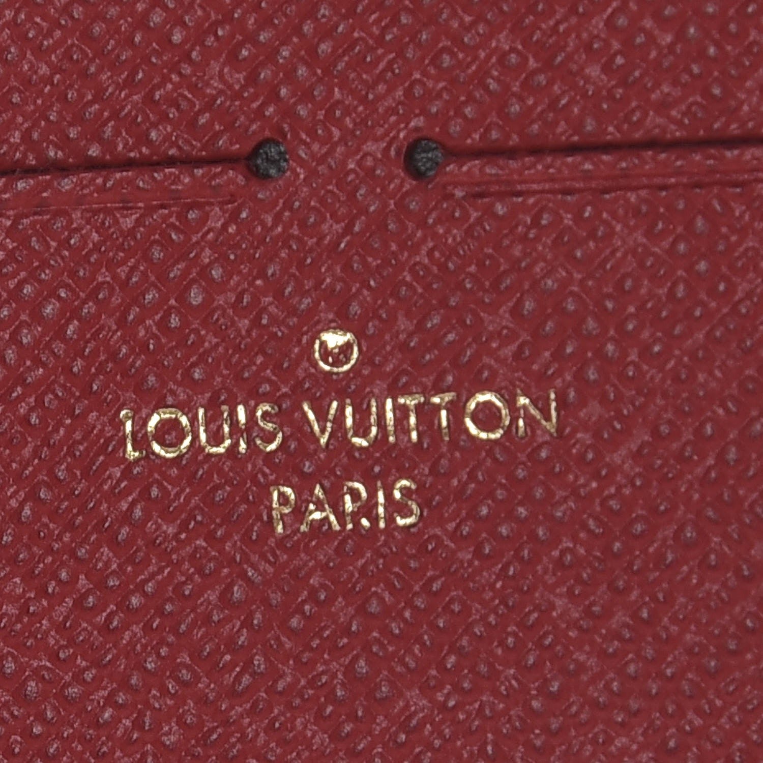 Louis Vuitton Calfskin Felicie Chain Wallet Card Holder Insert 6 of 6