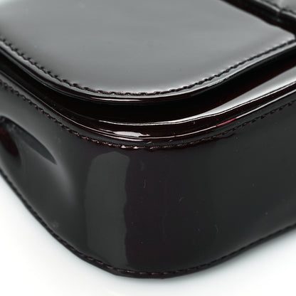 Louis Vuitton Patent Sobe Clutch Amarante 8 of 10