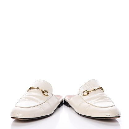 Gucci Malaga Kid Womens Princetown Slippers 38 Mystic White 6 of 22