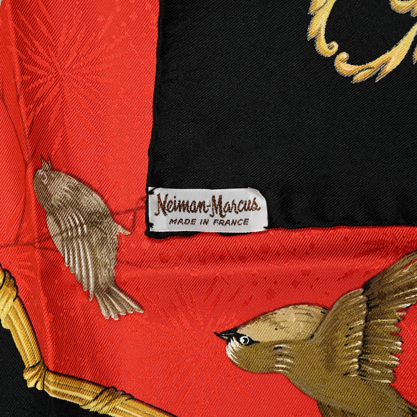 Jacquard Silk La Cle Des Champs Scarf 90