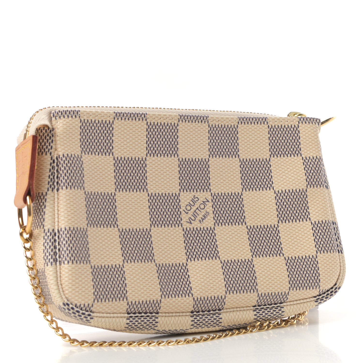 Louis Vuitton Damier Azur Mini Pochette Accessories 3 of 7