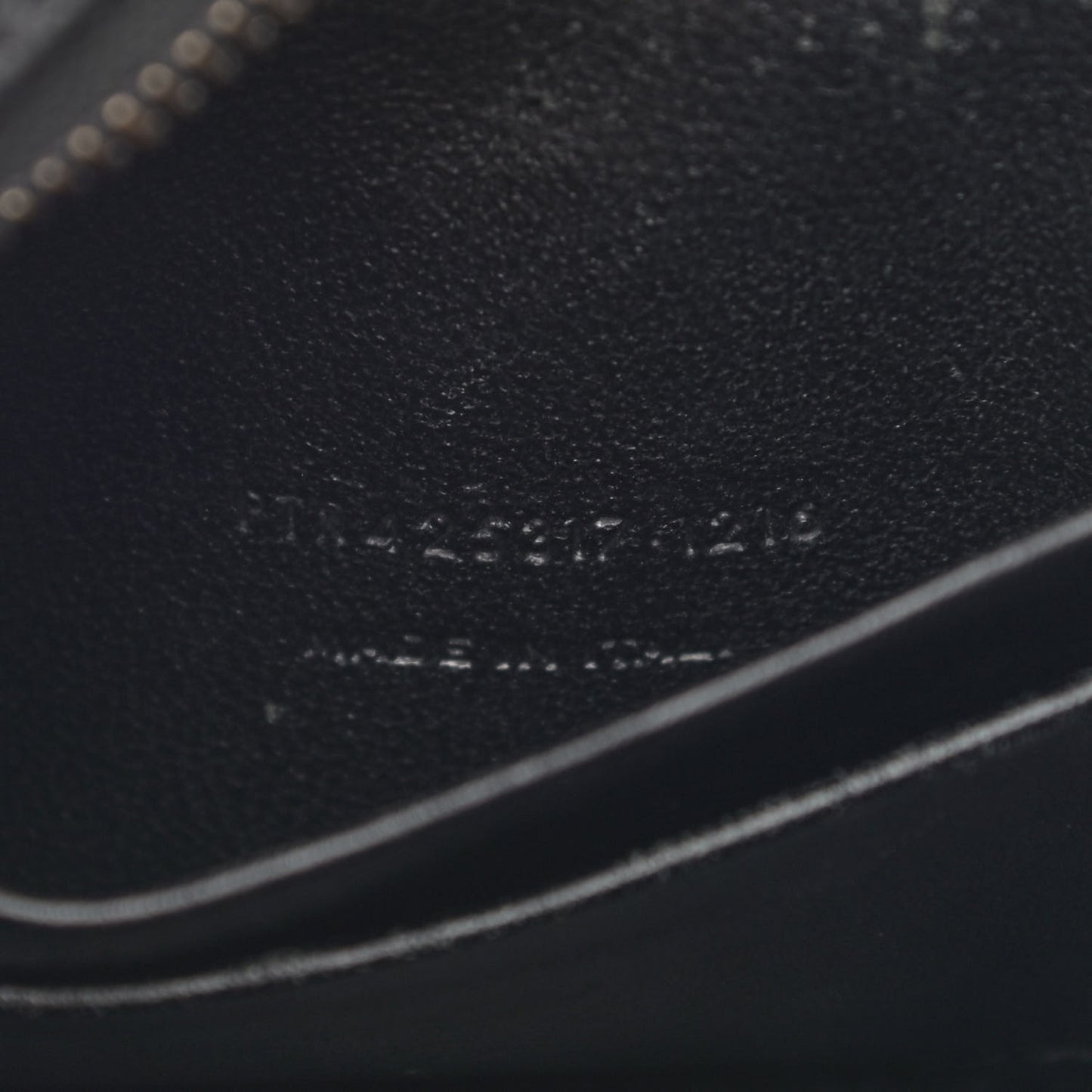 Nappa Monogram Blogger Bag Black White