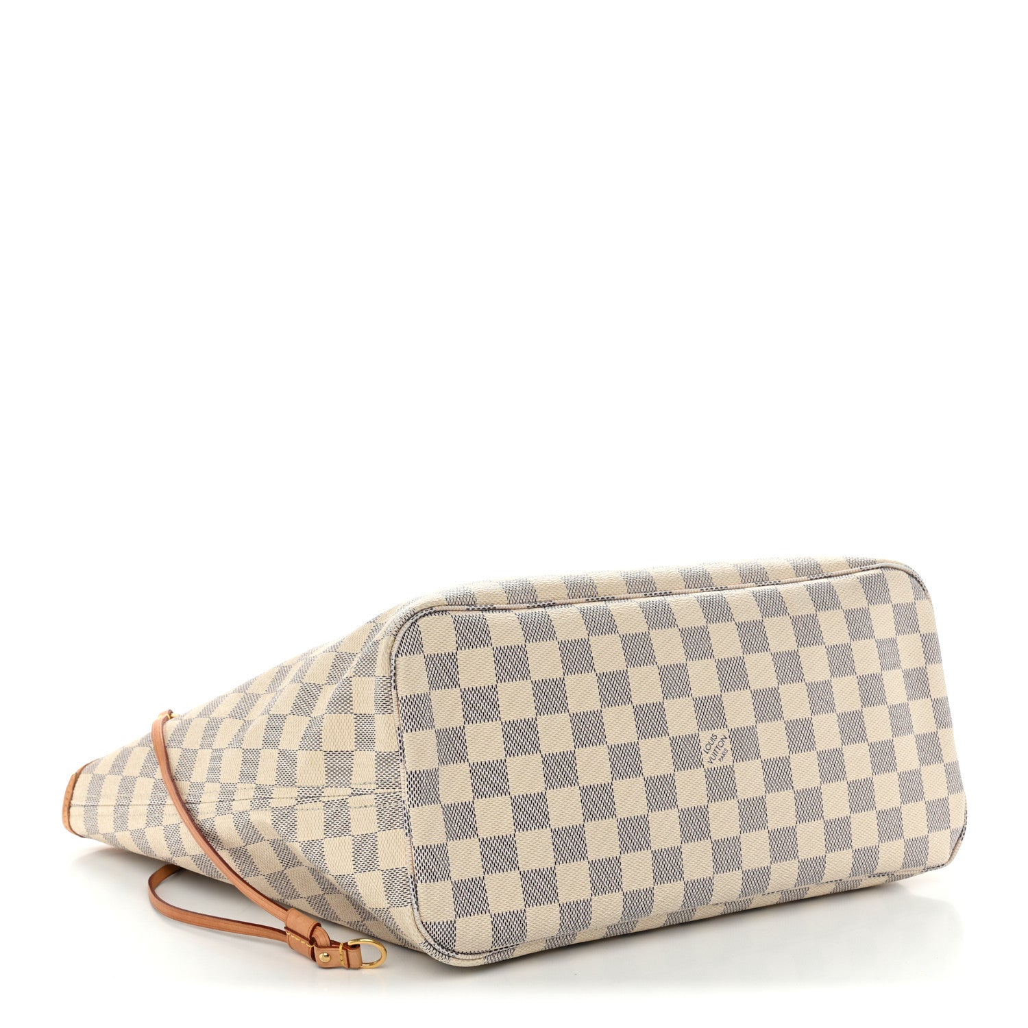 Louis Vuitton Damier Azur Neo Neverfull MM Rose Ballerine 4 of 13