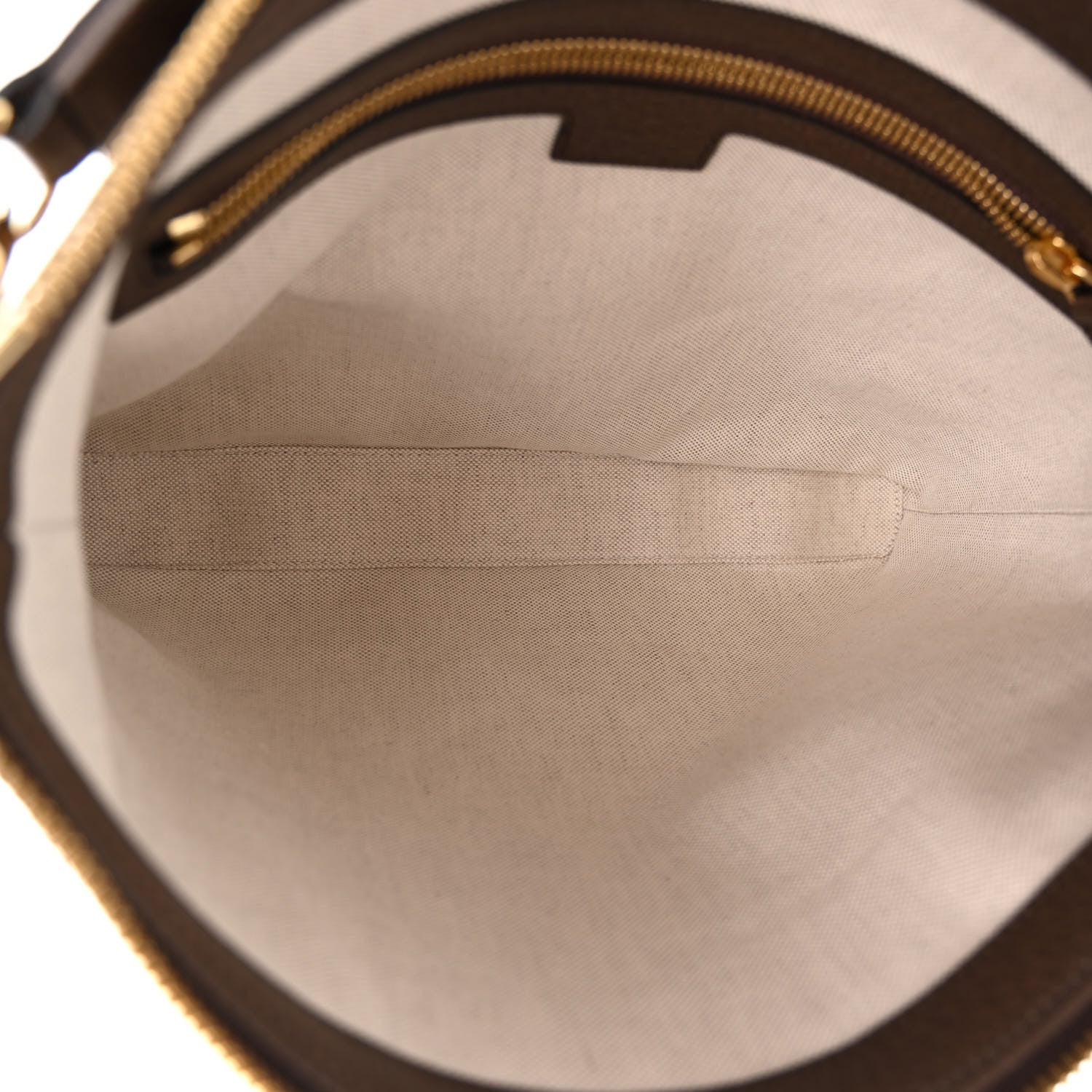 Gucci Monogram Jumbo GG Textured Dollar Calfskin Web Wristlet Messenger Bag Camel Ebony New Acero 5 of 9