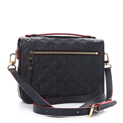 Louis Vuitton Empreinte Pochette Metis Marine Rouge 3 of 8
