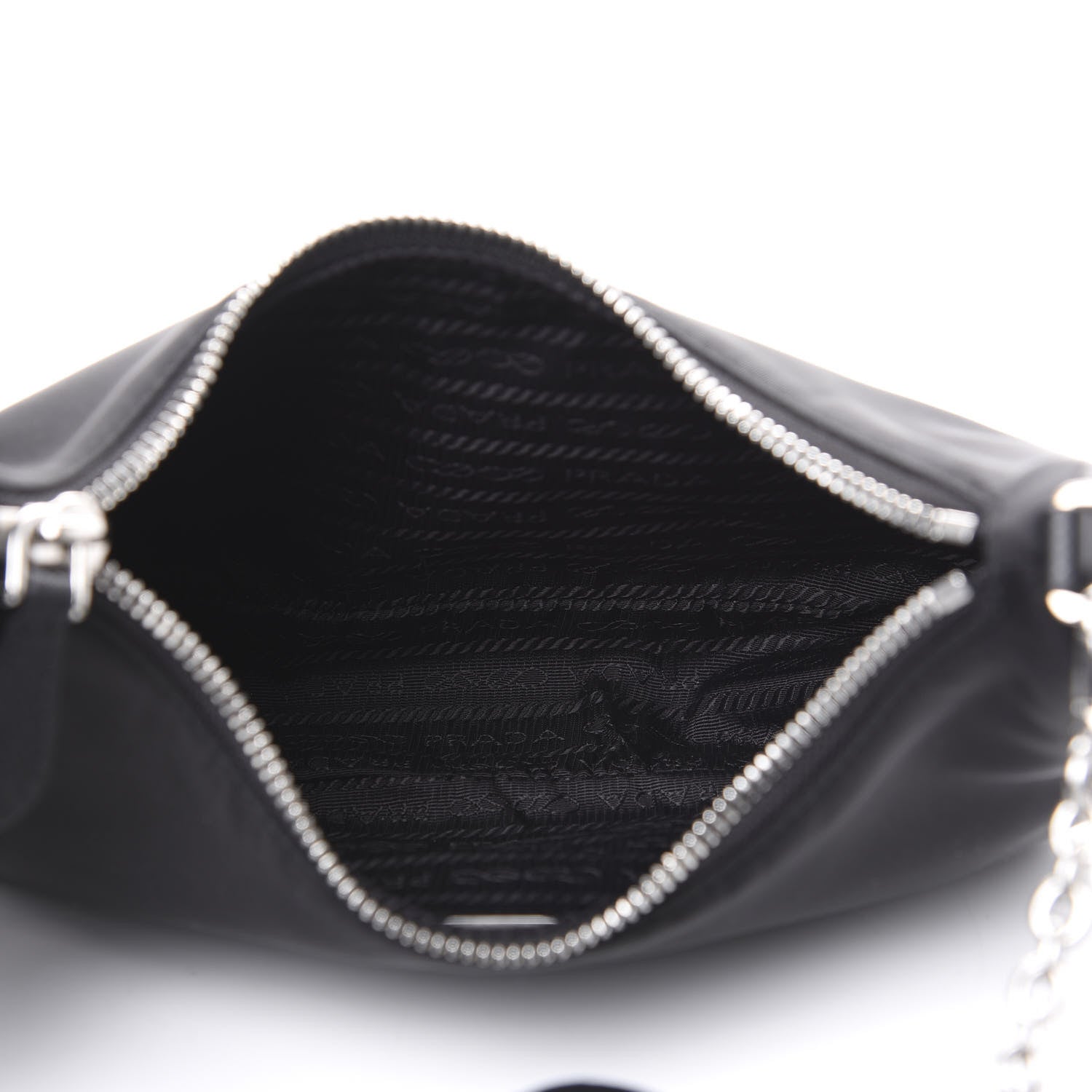 Prada Nylon Re-Edition 2005 Shoulder Bag Black 5 of 9