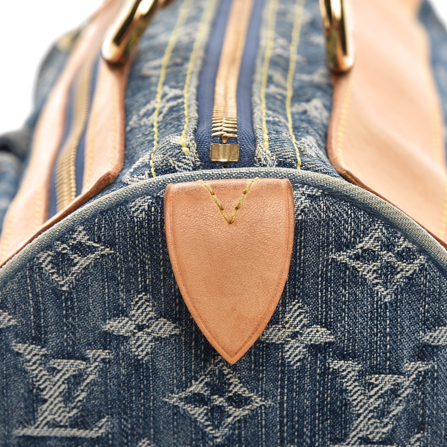 Louis Vuitton Monogram Denim Neo Speedy Blue 8 of 13