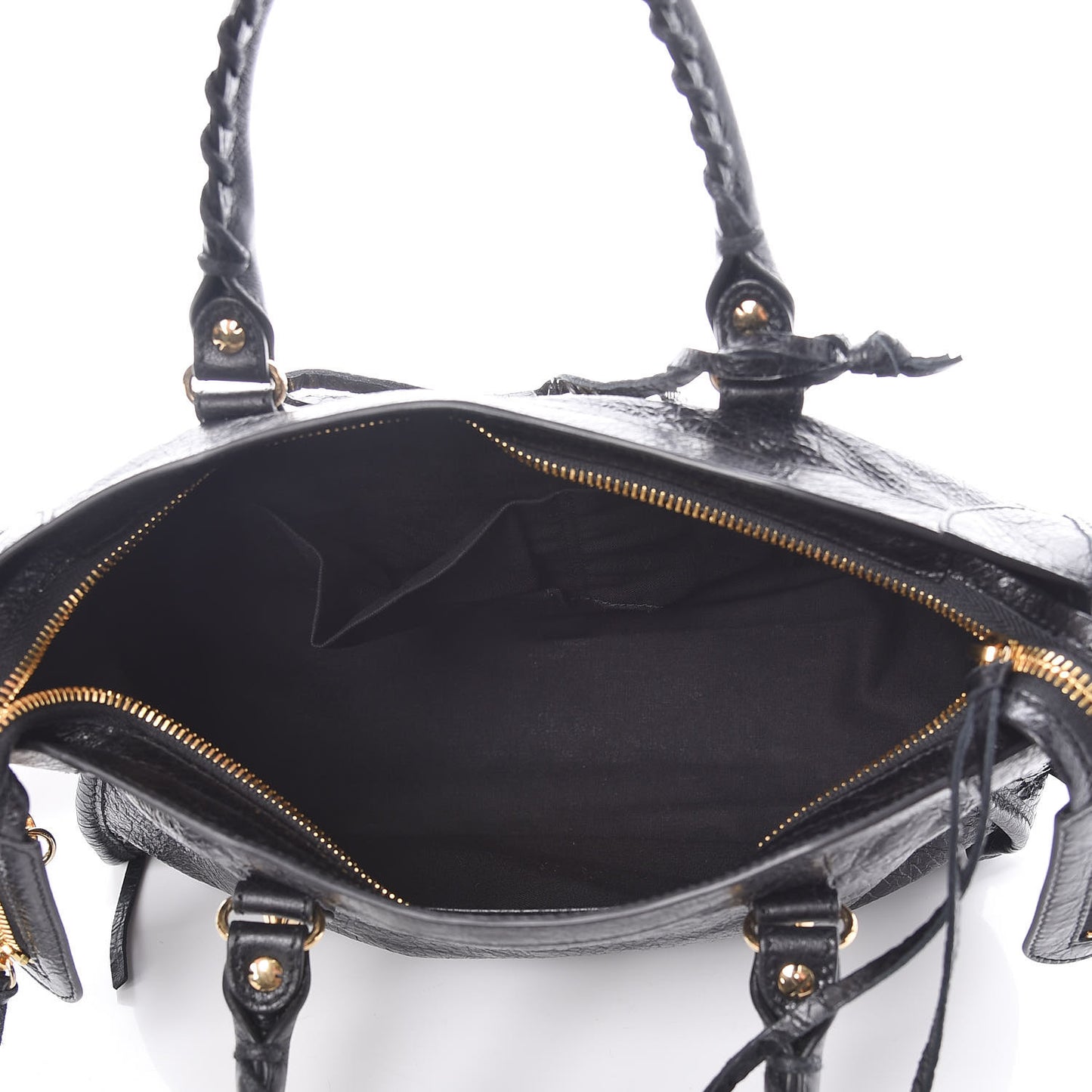 Agneau Classic Gold Hardware S City Black