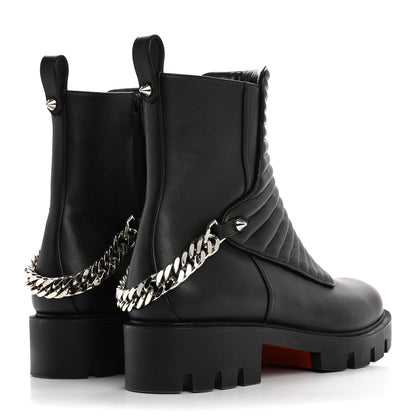 Christian Louboutin Calfskin Maddic MaxBoots 39 Black 5 of 8