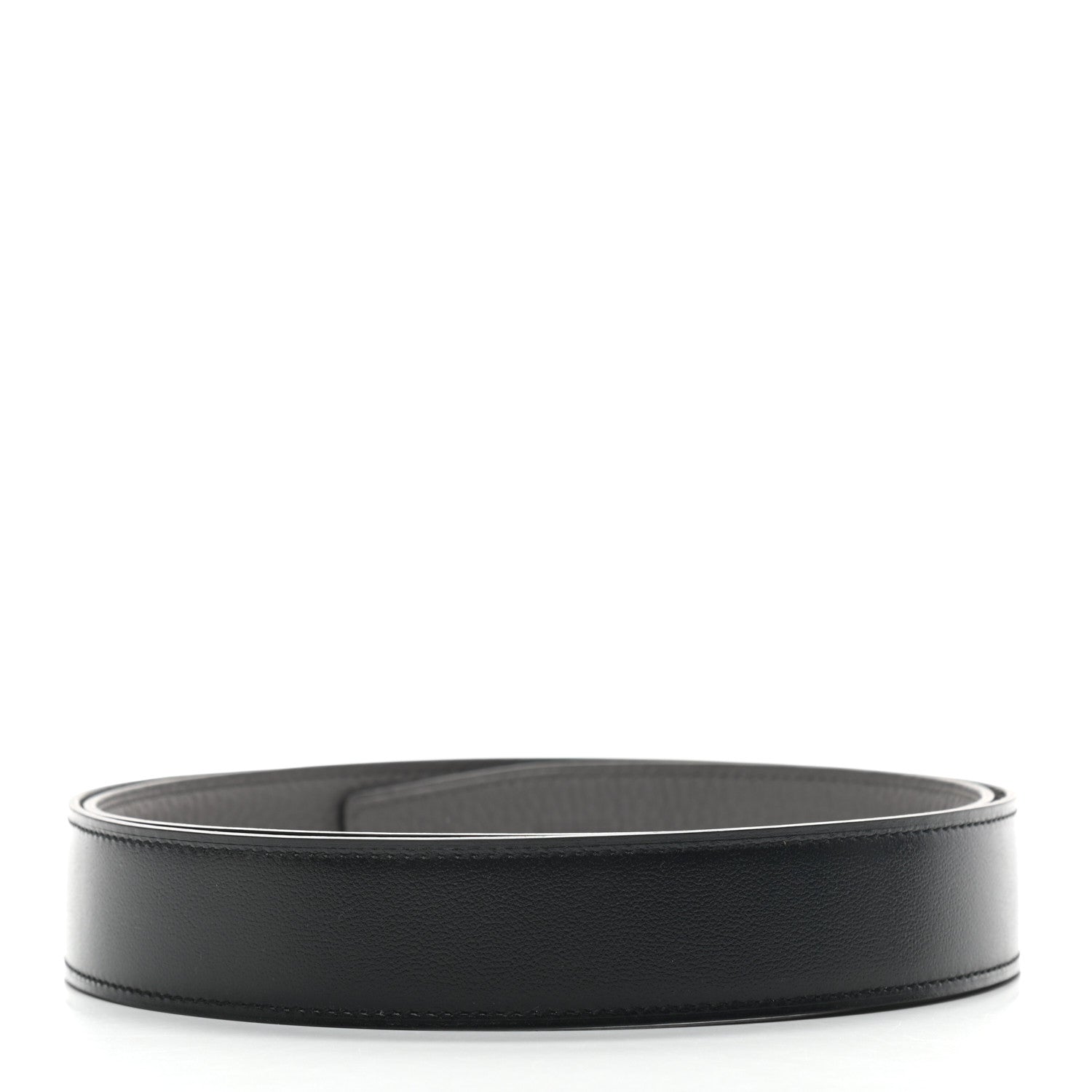 Hermes Box Togo 32mm Belt Strap 100 Black Etain 2 of 4