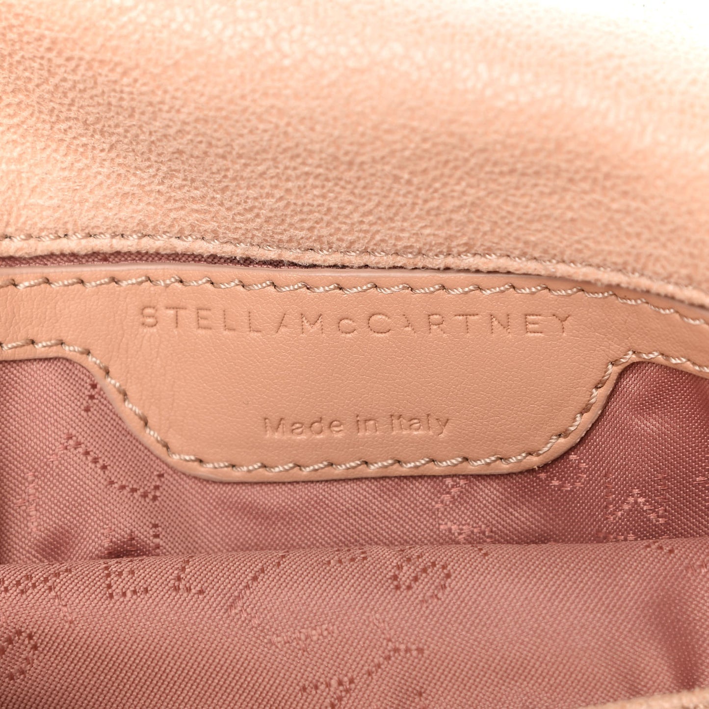 Shaggy Deer Mini Falabella Fold Over Tote Powder