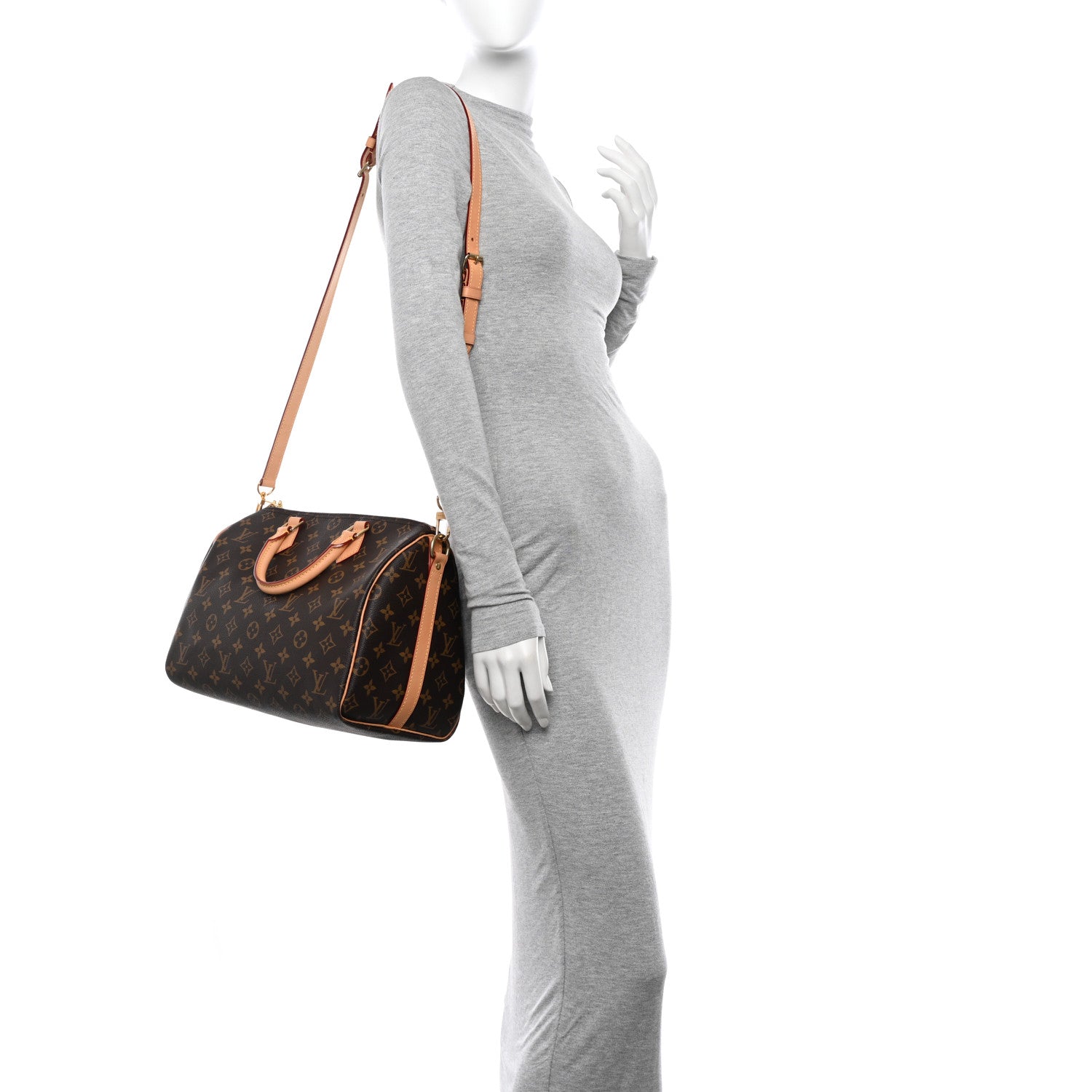 Louis Vuitton Monogram World Tour Speedy Bandouliere 30 2 of 9