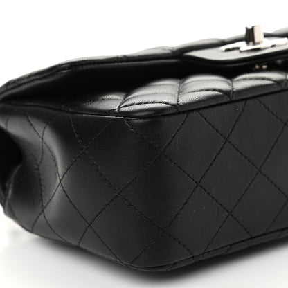 Chanel Lambskin Quilted Mini Rectangular Flap Black 8 of 9