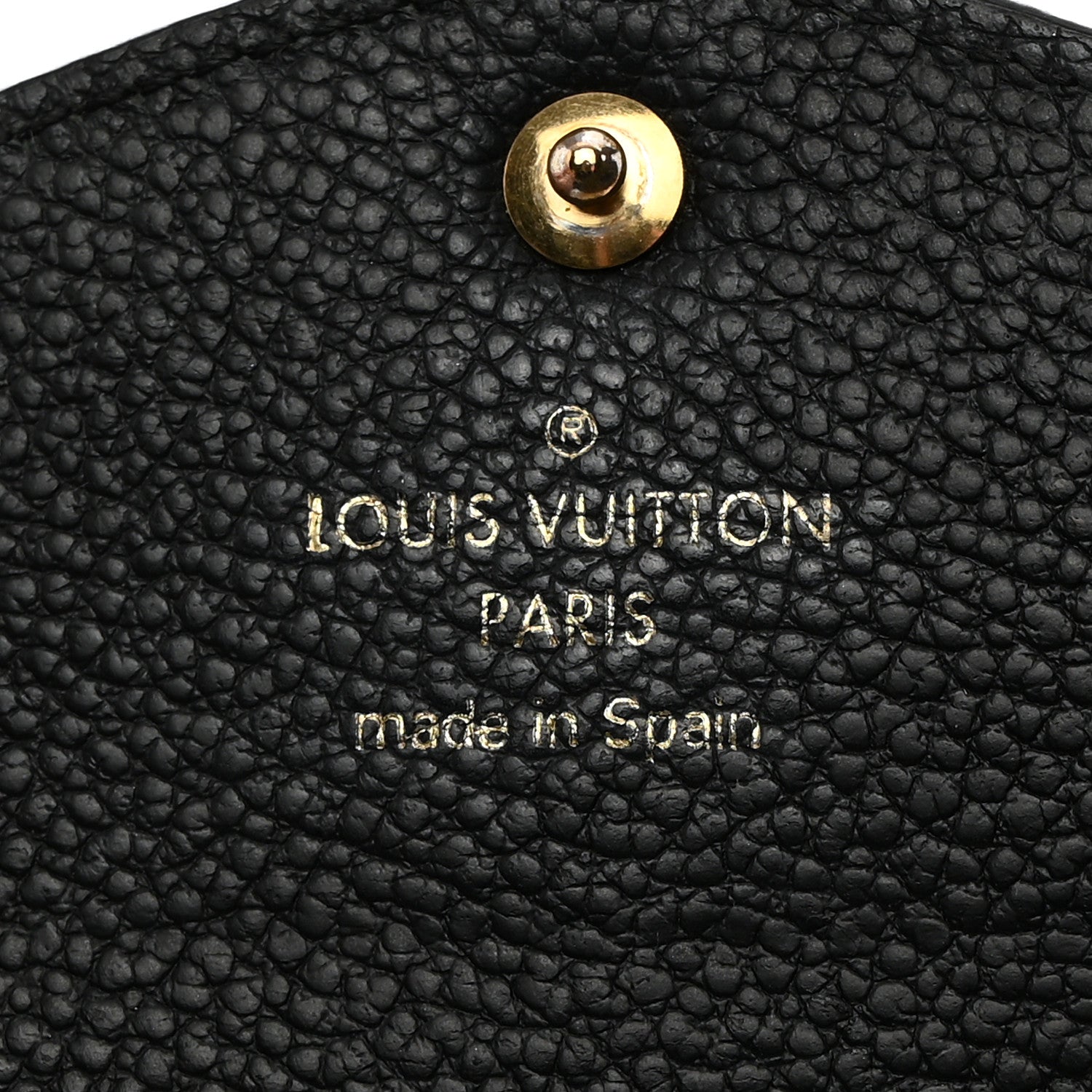 Louis Vuitton Empreinte Sarah Wallet NM Black 6 of 9