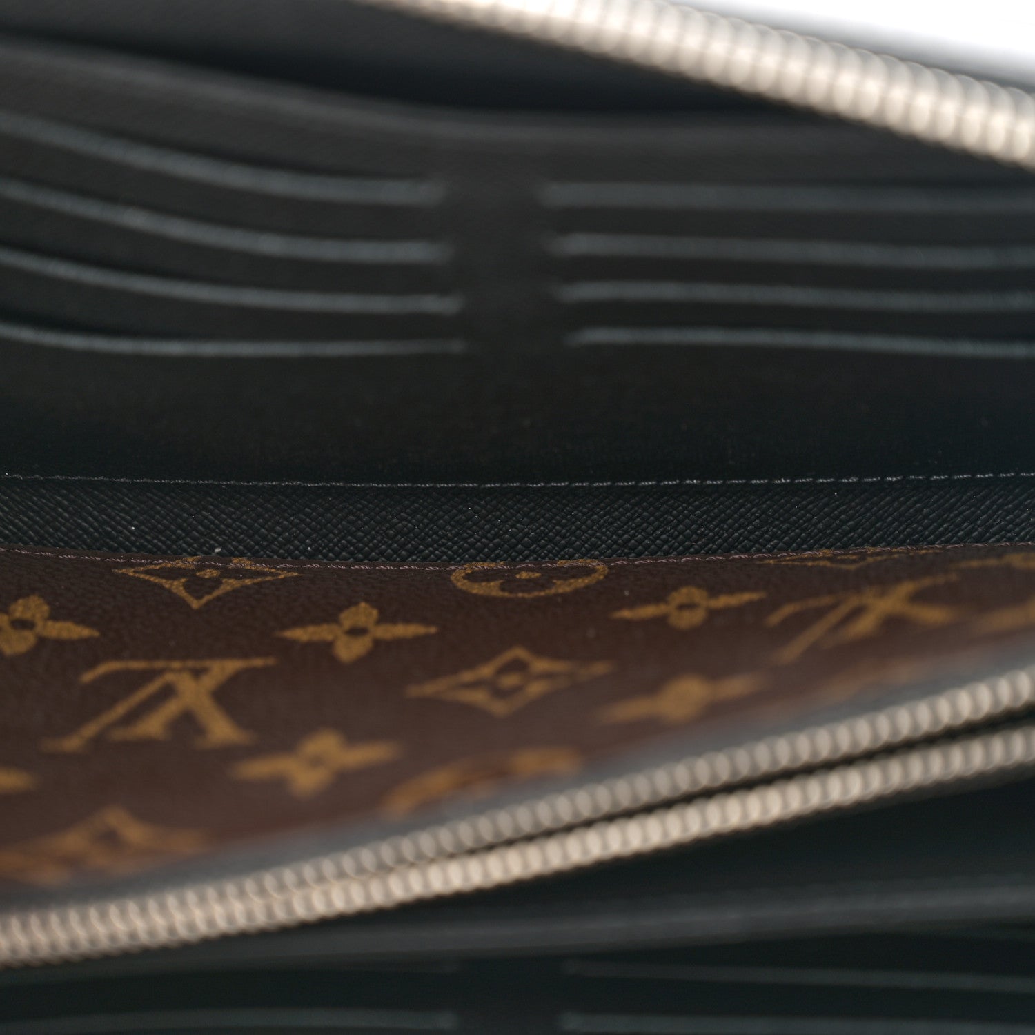 Louis Vuitton Monogram Macassar Zippy XL Wallet 6 of 7