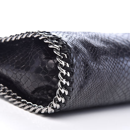 Stella McCartney Eco Python Mini Falabella Tote Black 7 of 9