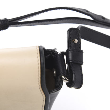 Givenchy Lambskin Obsedia Shoulder Bag Beige Black 10 of 17
