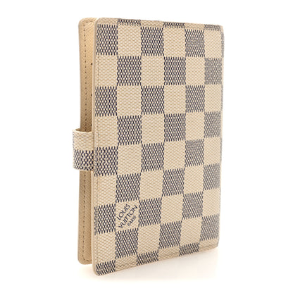 Louis Vuitton Damier Azur Small Ring Agenda Cover 3 of 6
