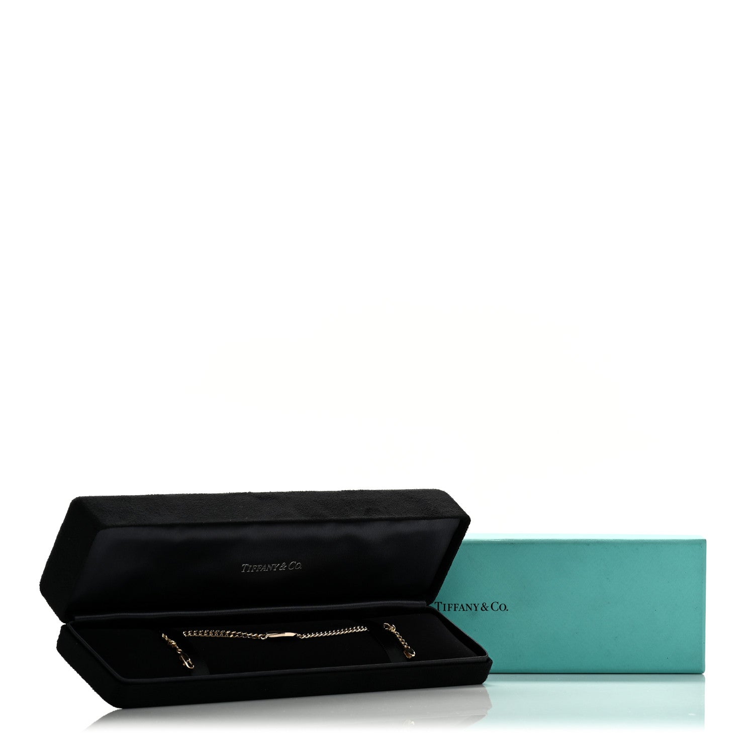 Tiffany 18K Rose Gold Diamond Return To Tiffany Oval ID Bracelet 5 of 5
