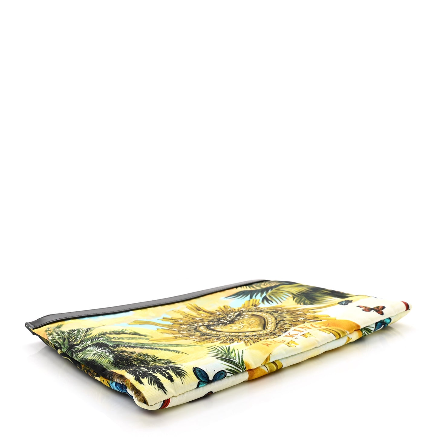 Nylon DG King Print Pouch Black Multicolor