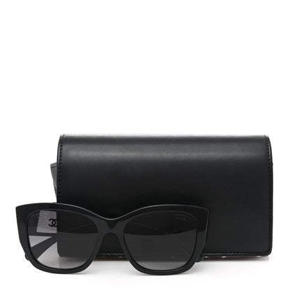 Chanel Acetate Butterfly Signature CC Sunglasses 5429 Black 7 of 7