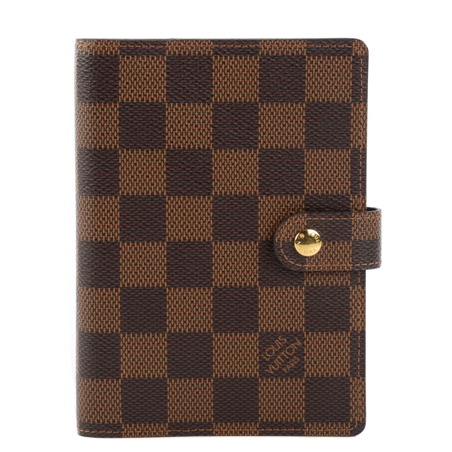 Damier Ebene Small Ring Agenda Cover