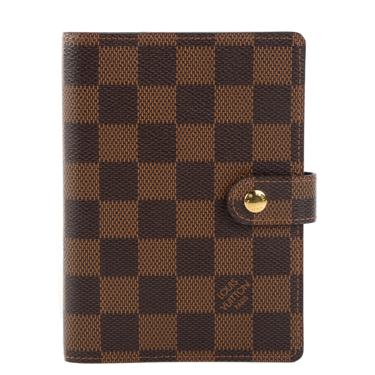 Louis Vuitton Damier Ebene Small Ring Agenda Cover 1 of 8