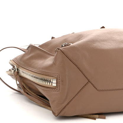 Balenciaga Veau Papier A6 Zip Around Tote Castagna 9 of 15